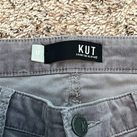 KUT from the Kloth Diana High Rise Fab Ab Skinny Womens Corduroy Pants - Picture 2 of 10